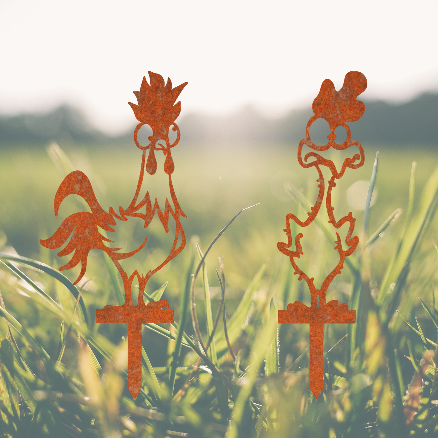 Kippetje kakel en Kloekie het kippetje